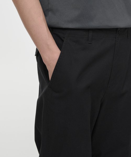 MUSINSA STANDARD（ムシンサスタンダード）の「コットンパラシュートパンツ[ブラック]（その他パンツ・メンズ・その他・30/31/33/26/27/28/40/38/42/36/34/32/29）」の5枚目の写真