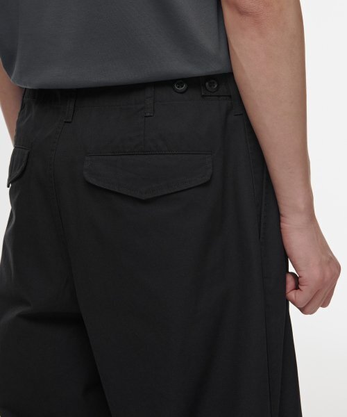 MUSINSA STANDARD（ムシンサスタンダード）の「コットンパラシュートパンツ[ブラック]（その他パンツ・メンズ・その他・30/31/33/26/27/28/40/38/42/36/34/32/29）」の6枚目の写真