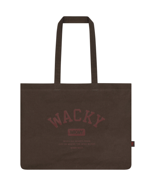 Wacky WiLLy(ワッキーウィリー)の「デイリーエコバッグ ブラウン(エコバッグ/サブバッグ・レディース・その他・F)」の1枚目の写真