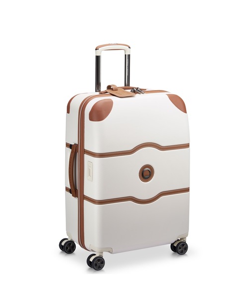 DELSEY PARIS(デルセーパリ)の「CHATELET AIR 2.0 66 / ブレーキ付き M(スーツケース/キャリーバッグ・レディース・ベージュ系/ブラウン・M)」の1枚目の写真