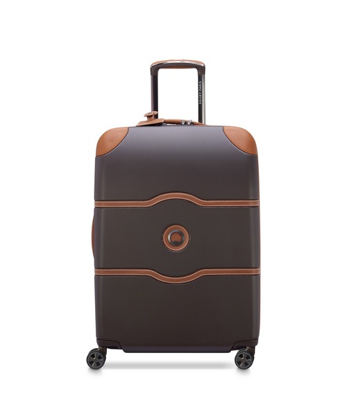 DELSEY PARIS(デルセーパリ)の「CHATELET AIR 2.0 66 / ブレーキ付き M(スーツケース/キャリーバッグ・レディース・ベージュ系/ブラウン・M)」の3枚目の写真