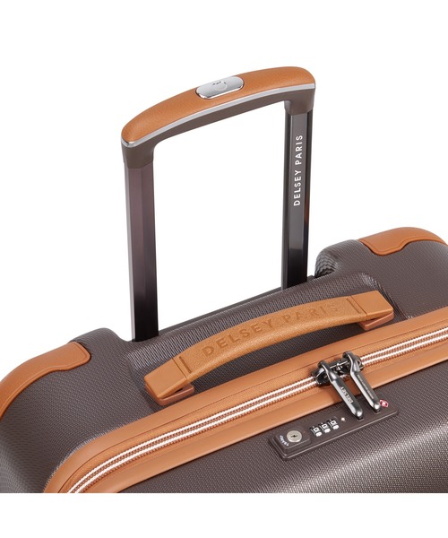 DELSEY PARIS(デルセーパリ)の「CHATELET AIR 2.0 66 / ブレーキ付き M(スーツケース/キャリーバッグ・レディース・ベージュ系/ブラウン・M)」の5枚目の写真