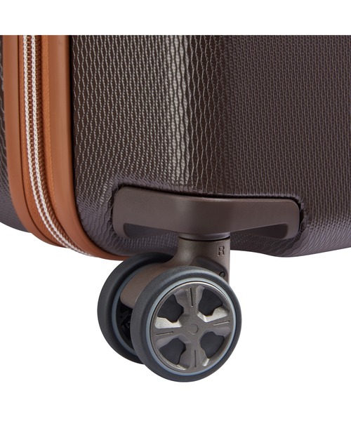 DELSEY PARIS(デルセーパリ)の「CHATELET AIR 2.0 66 / ブレーキ付き M(スーツケース/キャリーバッグ・レディース・ベージュ系/ブラウン・M)」の10枚目の写真