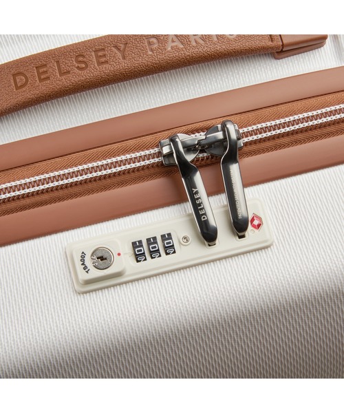 DELSEY PARIS(デルセーパリ)の「CHATELET AIR 2.0 66 / ブレーキ付き M(スーツケース/キャリーバッグ・レディース・ベージュ系/ブラウン・M)」の14枚目の写真