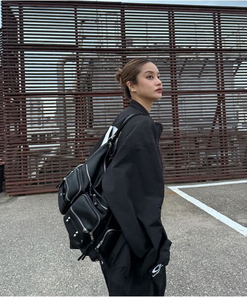 BLACKPURPLE(ブラックパープル)の「レト マルチカーゴバッグ Leto Multi Cargo Bag _ブラウン(ショルダーバッグ・レディース・ブラウン・FREE)」の7枚目の写真