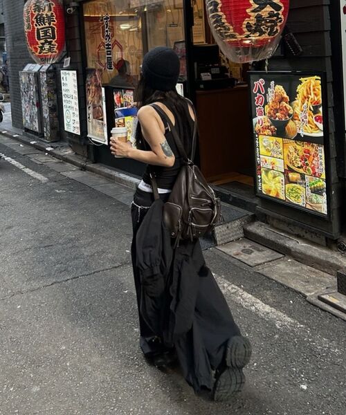 BLACKPURPLE(ブラックパープル)の「レト マルチカーゴバッグ Leto Multi Cargo Bag _ブラウン(ショルダーバッグ・レディース・ブラウン・FREE)」の20枚目の写真