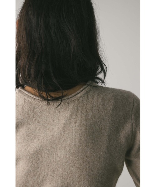 STYLEMIXER(スタイルミキサー)の「2WAYウエストマークニット(ニット/セーター・レディース・ベージュ/ブラック・SMALL/MEDIUM)」の17枚目の写真