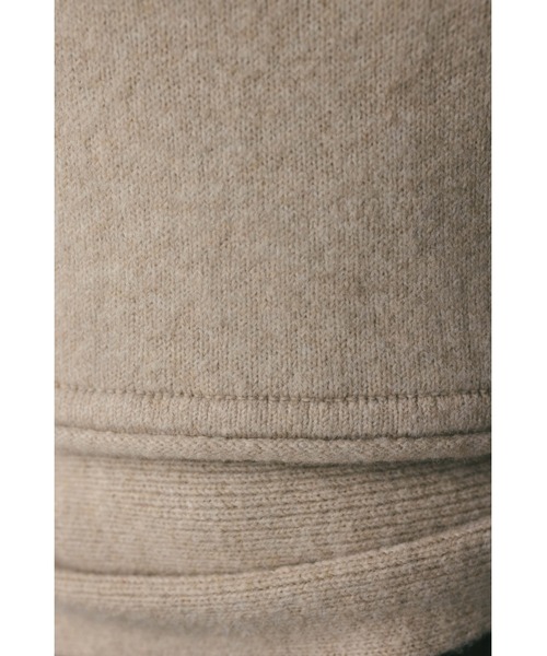 STYLEMIXER(スタイルミキサー)の「2WAYウエストマークニット(ニット/セーター・レディース・ベージュ/ブラック・SMALL/MEDIUM)」の19枚目の写真