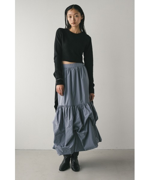 STYLEMIXER(スタイルミキサー)の「2WAYウエストマークニット(ニット/セーター・レディース・ベージュ/ブラック・SMALL/MEDIUM)」の20枚目の写真