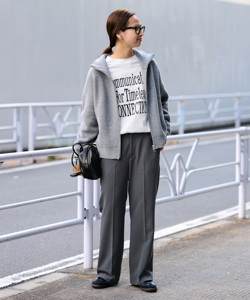 セール】メッセージロゴロングTシャツ（Tシャツ/カットソー