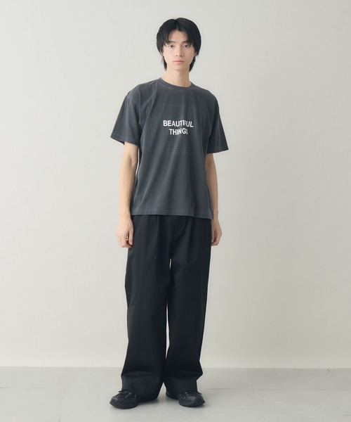 kuros'(クロス)の「BEAUTIFUL THINGS LOGO TEE(Tシャツ/カットソー・レディース・ブラック/ホワイト・MEDIUM/LARGE)」の3枚目の写真