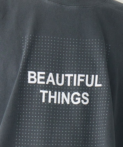 kuros'(クロス)の「BEAUTIFUL THINGS LOGO TEE(Tシャツ/カットソー・レディース・ブラック/ホワイト・MEDIUM/LARGE)」の12枚目の写真