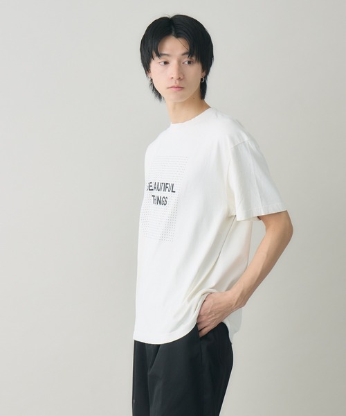kuros'(クロス)の「BEAUTIFUL THINGS LOGO TEE(Tシャツ/カットソー・レディース・ブラック/ホワイト・MEDIUM/LARGE)」の19枚目の写真