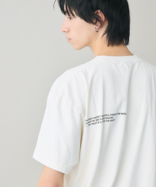 kuros'(クロス)の「BEAUTIFUL THINGS LOGO TEE(Tシャツ/カットソー・レディース・ブラック/ホワイト・MEDIUM/LARGE)」の22枚目の写真