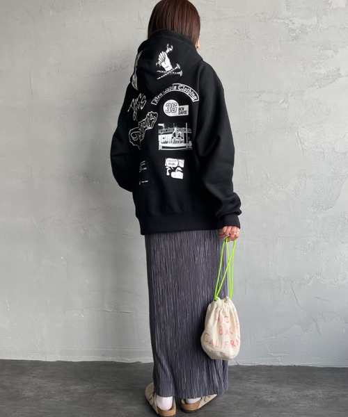 WEB限定】[BEN DAVIS/ベンデイビス] マルチワッペン バックプリント