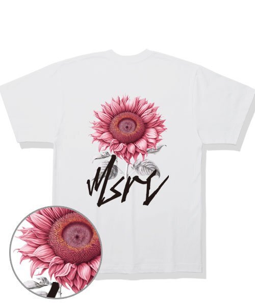 MONSTER REPUBLIC(モンスターリパブリック)の「サンフラワーベリーピンクTシャツホワイト(Tシャツ/カットソー・レディース・その他・X-LARGE/LARGE/MEDIUM/SMALL)」の3枚目の写真