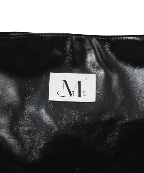 MUCENT(ムセント)の「グリックレザーショルダーバッグ 男女共用 (2カラー)(ショルダーバッグ・レディース・ブラック/ブラウン・FREE)」の5枚目の写真