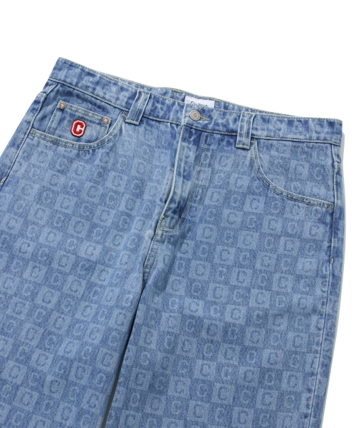 COVERNAT(カバーナット)の「Cパターンデニムレギュラーパンツブルー(デニムパンツ・レディース・その他・SMALL/MEDIUM/LARGE)」の3枚目の写真