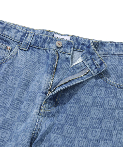 COVERNAT(カバーナット)の「Cパターンデニムレギュラーパンツブルー(デニムパンツ・レディース・その他・SMALL/MEDIUM/LARGE)」の4枚目の写真