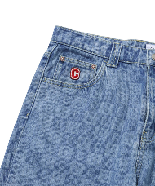 COVERNAT(カバーナット)の「Cパターンデニムレギュラーパンツブルー(デニムパンツ・レディース・その他・SMALL/MEDIUM/LARGE)」の5枚目の写真