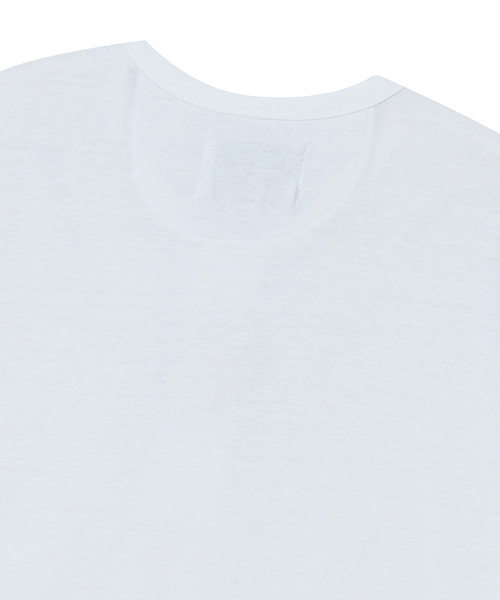 Beyond Closet（-）の「[COLLECTION LINE] リネンブレンドヴィンテージガーメントヘンリーネック半袖Tシャツホワイト（Tシャツ/カットソー・メンズ・その他・MEDIUM/LARGE）」の5枚目の写真
