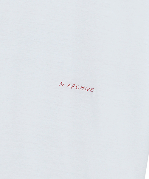 Beyond Closet（-）の「[COLLECTION LINE] リネンブレンドヴィンテージガーメントヘンリーネック半袖Tシャツホワイト（Tシャツ/カットソー・メンズ・その他・MEDIUM/LARGE）」の7枚目の写真