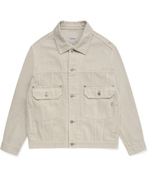 COVERNAT（カバーナット）の「デニムトラッカージャケットアイボリー（デニムジャケット）」