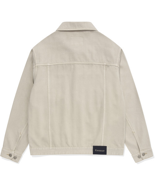 COVERNAT(カバーナット)の「デニムトラッカージャケットアイボリー(デニムジャケット・レディース・その他・SMALL/X-LARGE/LARGE/MEDIUM)」の2枚目の写真