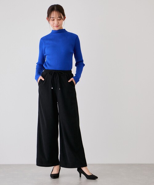 Jayro(ジャイロ)の「カットコールワイドパンツ(その他パンツ・レディース・ダークブラウン/ブラック/グレー系その他・FREE)」の4枚目の写真