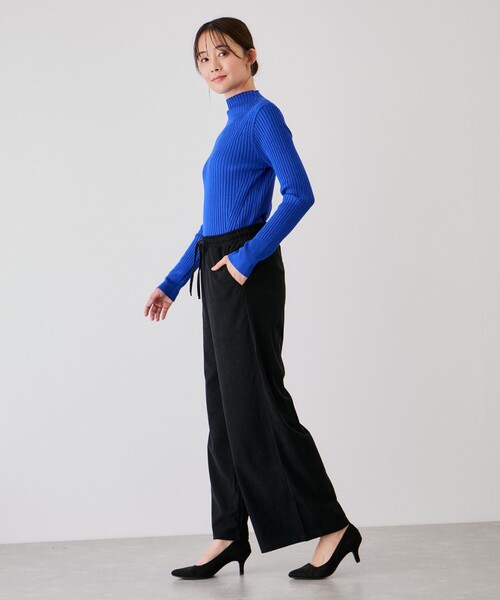 Jayro(ジャイロ)の「カットコールワイドパンツ(その他パンツ・レディース・ダークブラウン/ブラック/グレー系その他・FREE)」の5枚目の写真