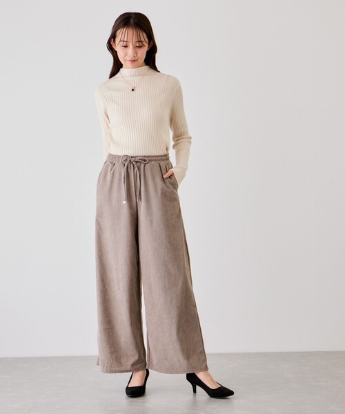 Jayro(ジャイロ)の「カットコールワイドパンツ(その他パンツ・レディース・ダークブラウン/ブラック/グレー系その他・FREE)」の11枚目の写真