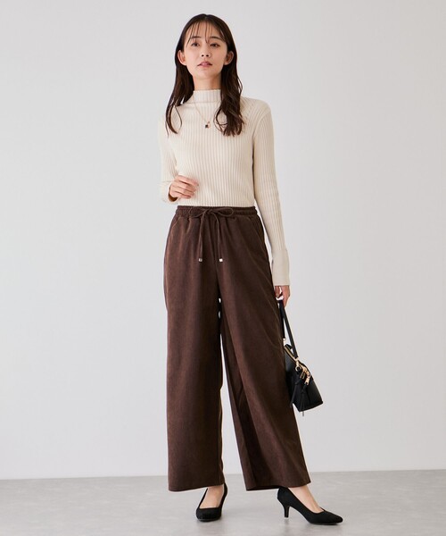 Jayro(ジャイロ)の「カットコールワイドパンツ(その他パンツ・レディース・ダークブラウン/ブラック/グレー系その他・FREE)」の18枚目の写真
