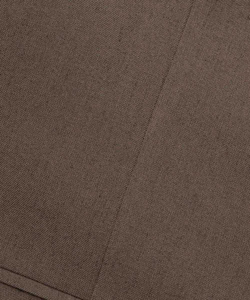 OLUN（オルン）の「linen blend jacket/リネンブレンドジャケット（テーラードジャケット・レディース・ベージュ/アイボリー/ブラウン/チェック・MEDIUM/SMALL）」の9枚目の写真