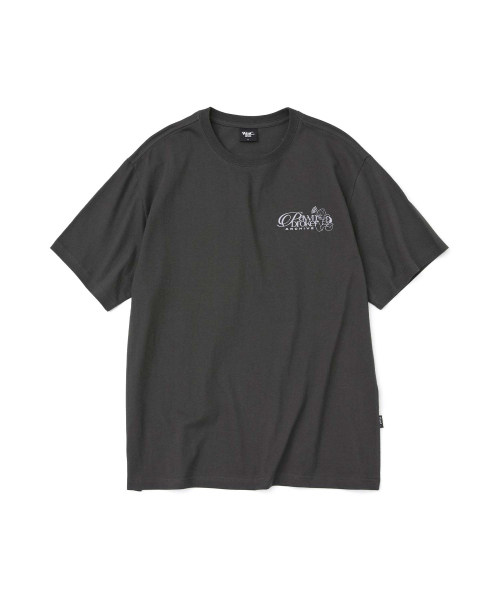 WMC(ダブリューエムシー)の「ポウンブローカーTシャツ_CHARCOAL GREY(Tシャツ/カットソー・メンズ・ダークグレー・MEDIUM/LARGE/X-LARGE)」の2枚目の写真