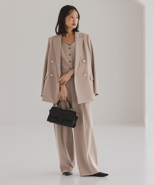 追加・セットアップ対応》フローツイルピークドラペルジャケット