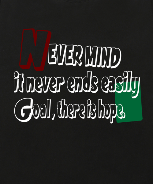 VANNWORKS(バンワークス)の「NEVER MIND ロングスリーブ (VLS099) ブラック(Tシャツ/カットソー・レディース・その他・SMALL/MEDIUM/LARGE/X-LARGE/XX-LARGE)」の3枚目の写真