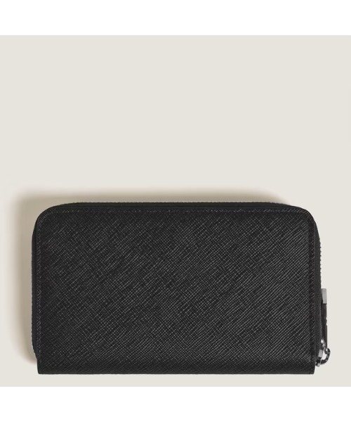 MONTBLANC(モンブラン)の「ミディアム ジップ式コンチネンタルウォレット 12cc サルトリアルレザー(財布・メンズ・ブラック・ONE SIZE)」の2枚目の写真