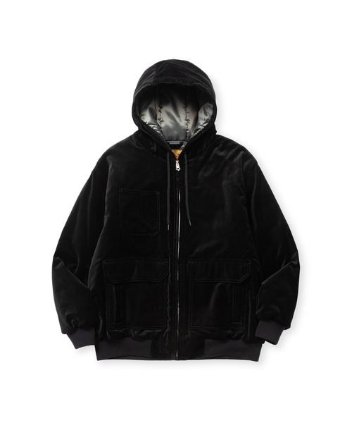 CALEE（キャリー）の「VINTAGE TYPE VELVETEEN DROP FIELD JACKET（ブルゾン・メンズ・ブラック・MEDIUM/LARGE）」の2枚目の写真