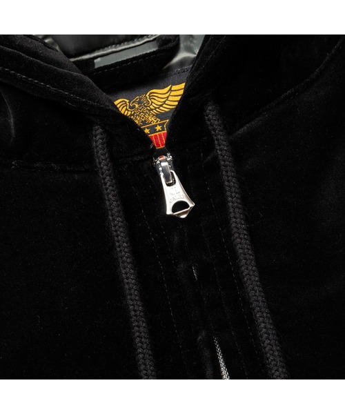 CALEE（キャリー）の「VINTAGE TYPE VELVETEEN DROP FIELD JACKET（ブルゾン・メンズ・ブラック・MEDIUM/LARGE）」の5枚目の写真