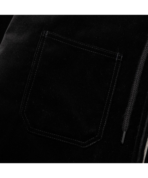 CALEE（キャリー）の「VINTAGE TYPE VELVETEEN DROP FIELD JACKET（ブルゾン・メンズ・ブラック・MEDIUM/LARGE）」の7枚目の写真