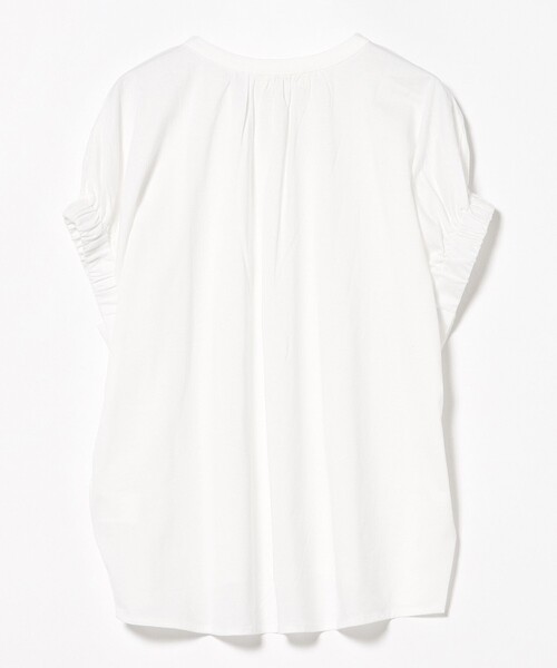 BEAMS HEART(ビームスハート)の「スキッパーネック シルケット カットソー(Tシャツ/カットソー・レディース・オフホワイト/その他/ブラック/イエロー系その他2・FREE)」の19枚目の写真