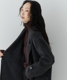 Long Tailored Minimal Coat / ロングテーラードミニマルコート