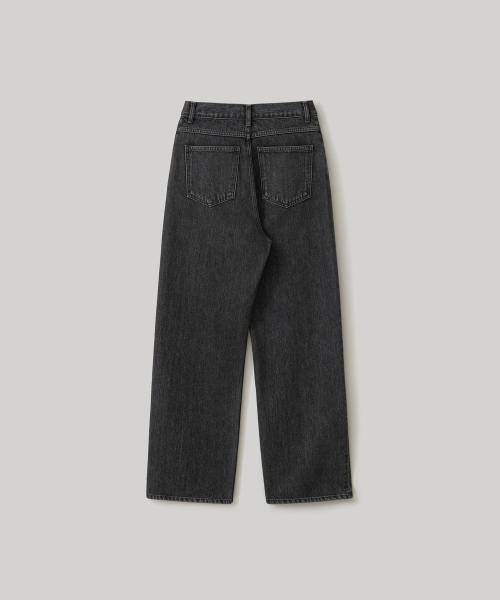 ANOTHER OFFICE WOMEN(アナザー オフィス ウーマン)の「w. Clair Relaxed Denim (Black)(デニムパンツ・レディース・その他・36/34)」の3枚目の写真
