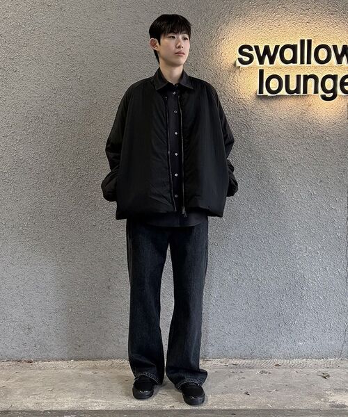 ANOTHER OFFICE WOMEN(アナザー オフィス ウーマン)の「w. Clair Relaxed Denim (Black)(デニムパンツ・レディース・その他・36/34)」の8枚目の写真