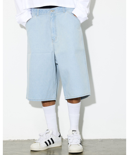 PHILIPPAKER(フィリップペイカー)の「ブルーベースバミューダワイドデニムショートパンツライトブルー(その他パンツ・メンズ・その他・MEDIUM/LARGE/X-LARGE)」の7枚目の写真