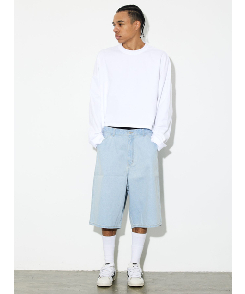 PHILIPPAKER(フィリップペイカー)の「ブルーベースバミューダワイドデニムショートパンツライトブルー(その他パンツ・メンズ・その他・MEDIUM/LARGE/X-LARGE)」の11枚目の写真