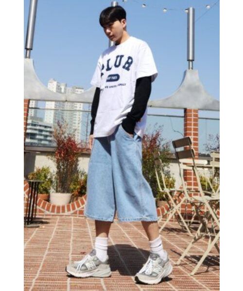 PHILIPPAKER(フィリップペイカー)の「ブルーベースバミューダワイドデニムショートパンツライトブルー(その他パンツ・メンズ・その他・MEDIUM/LARGE/X-LARGE)」の19枚目の写真