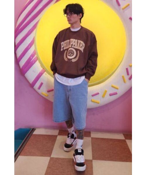 PHILIPPAKER(フィリップペイカー)の「ブルーベースバミューダワイドデニムショートパンツライトブルー(その他パンツ・メンズ・その他・MEDIUM/LARGE/X-LARGE)」の10枚目の写真