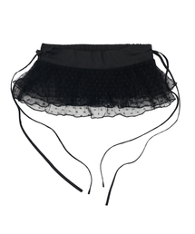 MIHEV（ミヘブ）の「レイヤードポルカドットレーススカート（スカート）」