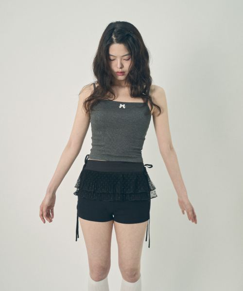 MIHEV(ミヘブ)の「レイヤードポルカドットレーススカート(スカート・レディース・その他・FREE)」の18枚目の写真